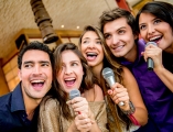 Group of people singing